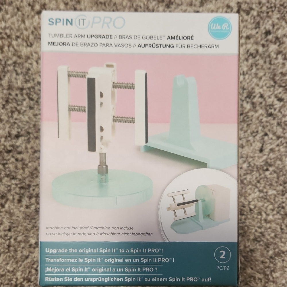 Spin It PRO Tumbler Arm Upgrade - Mint